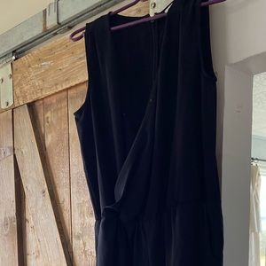 Chaus New York Black Polyester Jumpsuit pockets